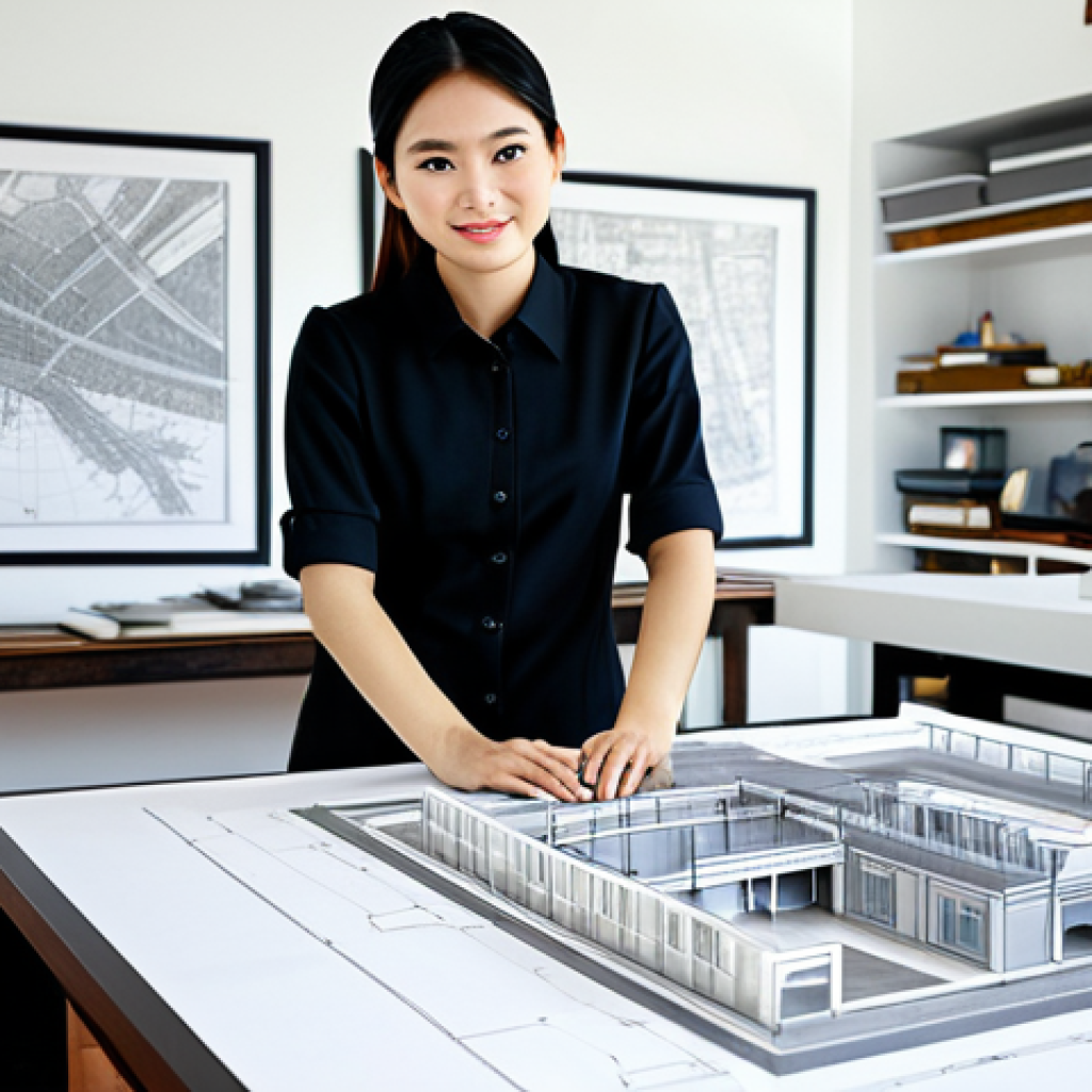 태국의 건축학 연구 - Modern Thai Architect**

"A professional Thai architect, fully clothed in modest, professional attir...