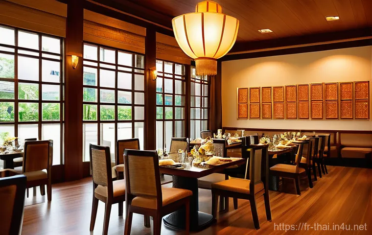 태국의 고급 요리 코스 - **Modern Thai Gastronomy - Deconstructed Pad Thai:**
    An exquisitely plated, high-end deconstruct...