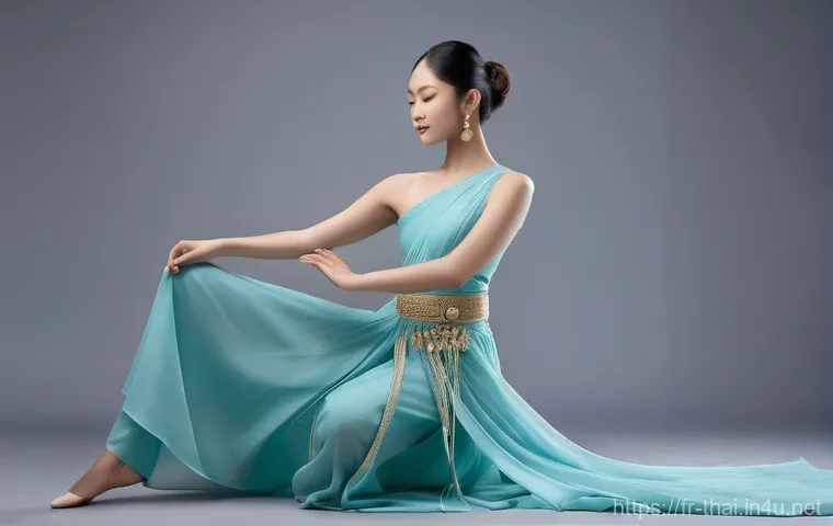 태국의 현대 무용가 - **Prompt 1: "The Revolutionary Spirit of Contemporary Khon"**
    A powerful male dancer, with an at...