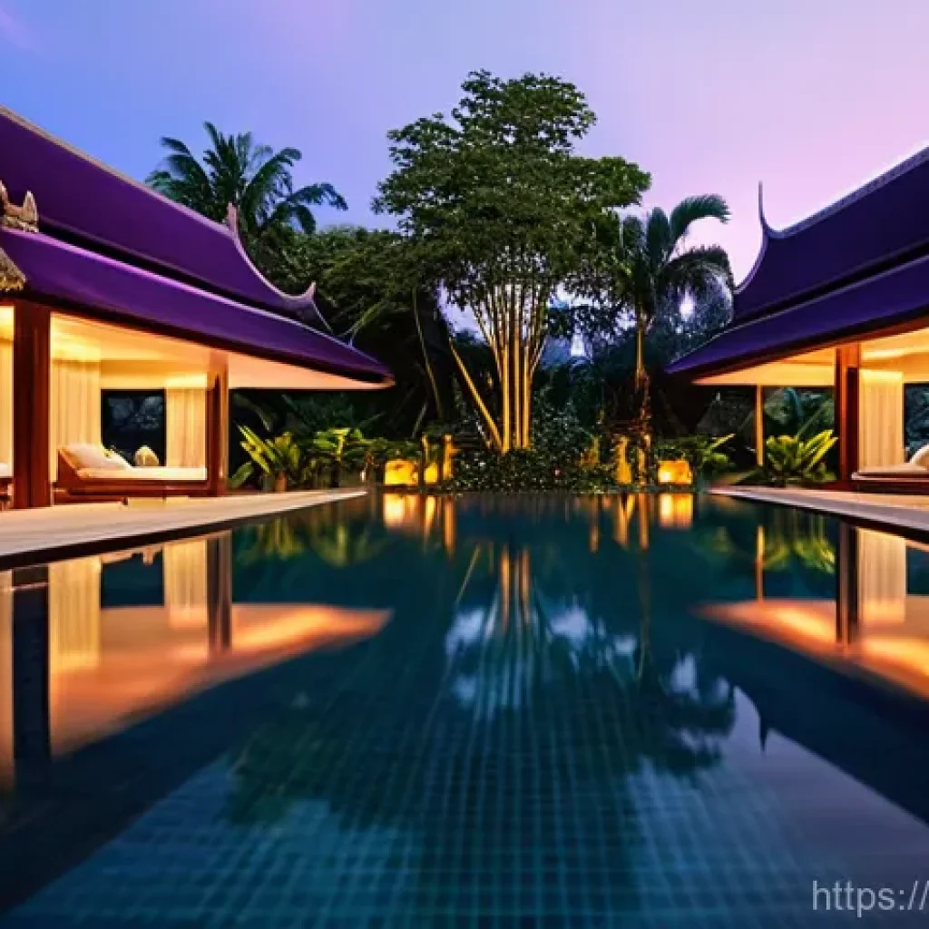 태국 인기 호텔 체인 - **Prompt 1: Serene Luxury Poolside in Thailand**
    "A wide-angle, cinematic shot of a luxurious re...