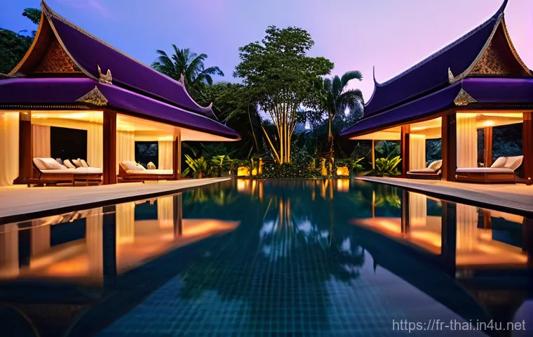 태국 인기 호텔 체인 - **Prompt 1: Serene Luxury Poolside in Thailand**
    "A wide-angle, cinematic shot of a luxurious re...