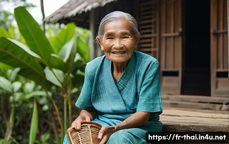 태국의 인구 분포 - **Prompt 1: "The Wisdom of Elders in a Shifting Rural Landscape"**
    A serene, realistic photograp...