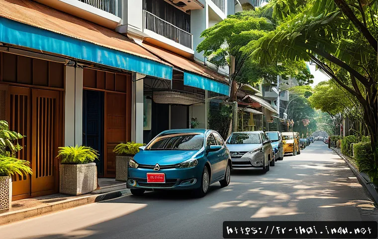 태국의 주택 임대 시장 - A vibrant urban scene in Bangkok&rsquo;s Ari district during late afternoon, showcasing a calm yet modern ...